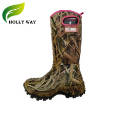 Mossy oaky cleated camo rubber boots